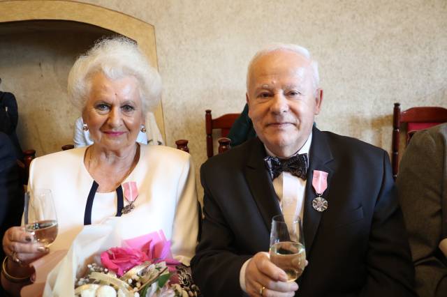 Uroczystość wręczenia Medali za Długoletnie Pożycie Małżeńskie.
