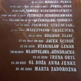 Honorowi Obywatele Miasta Jarosławia - tablica w budynku ratusza 