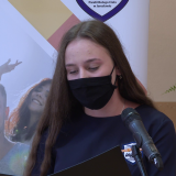 Uczennica Natalia Kołcz zdobywczyni pierwszej nagrody