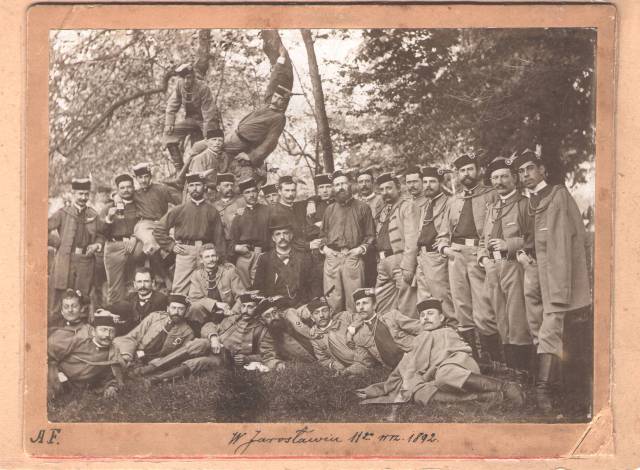 Jarosławscy Sokoli, 1892, fot. z archiwum Jerzego Czechowicza.