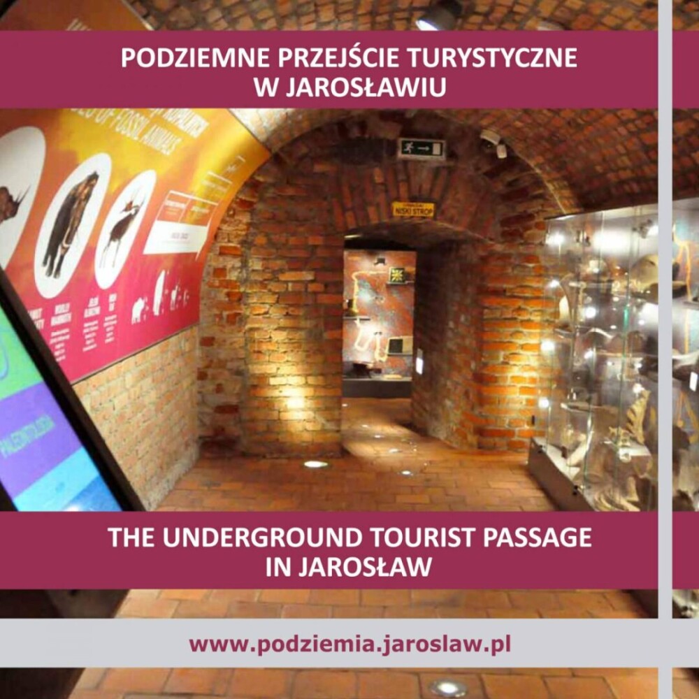 Folder „Podziemne Przejście Turystyczne w Jarosławiu”