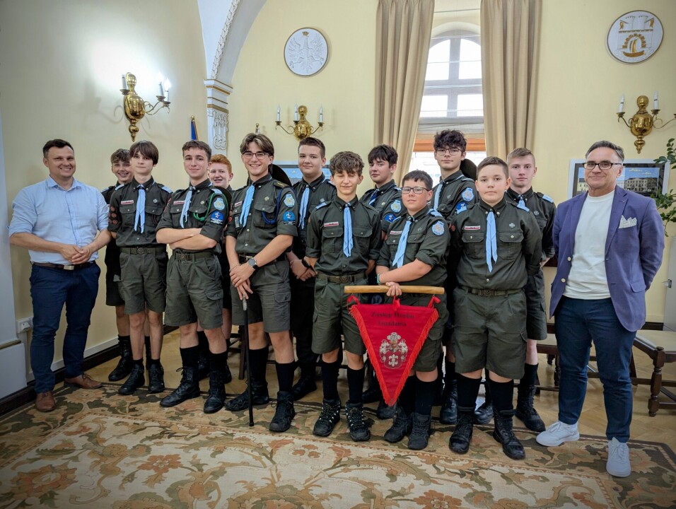 Spotkanie z 1 Jarosławską Drużyną Harcerzy