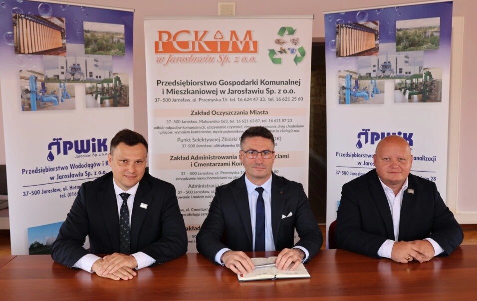 uczestnicy konferencji prasowej w PWiK