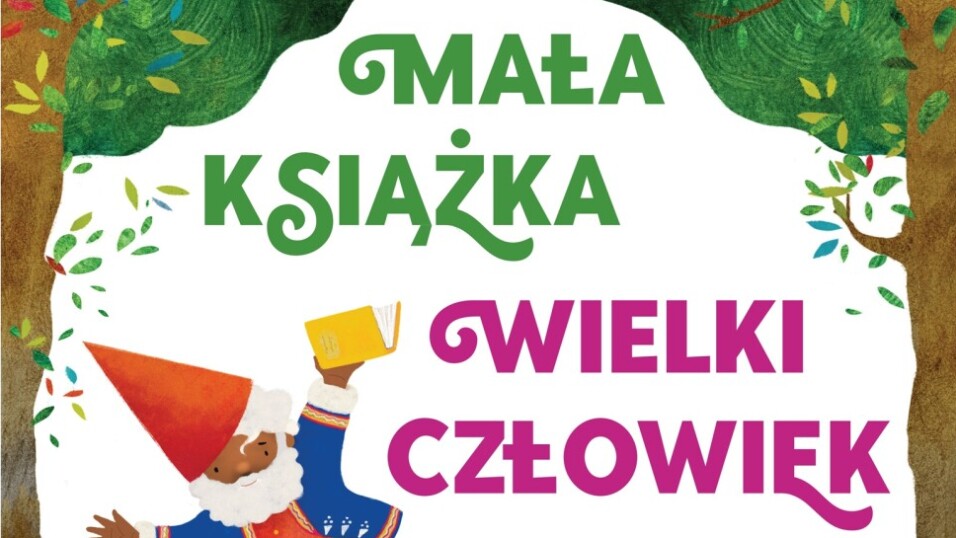 Mała książka - wielki człowiek plakat