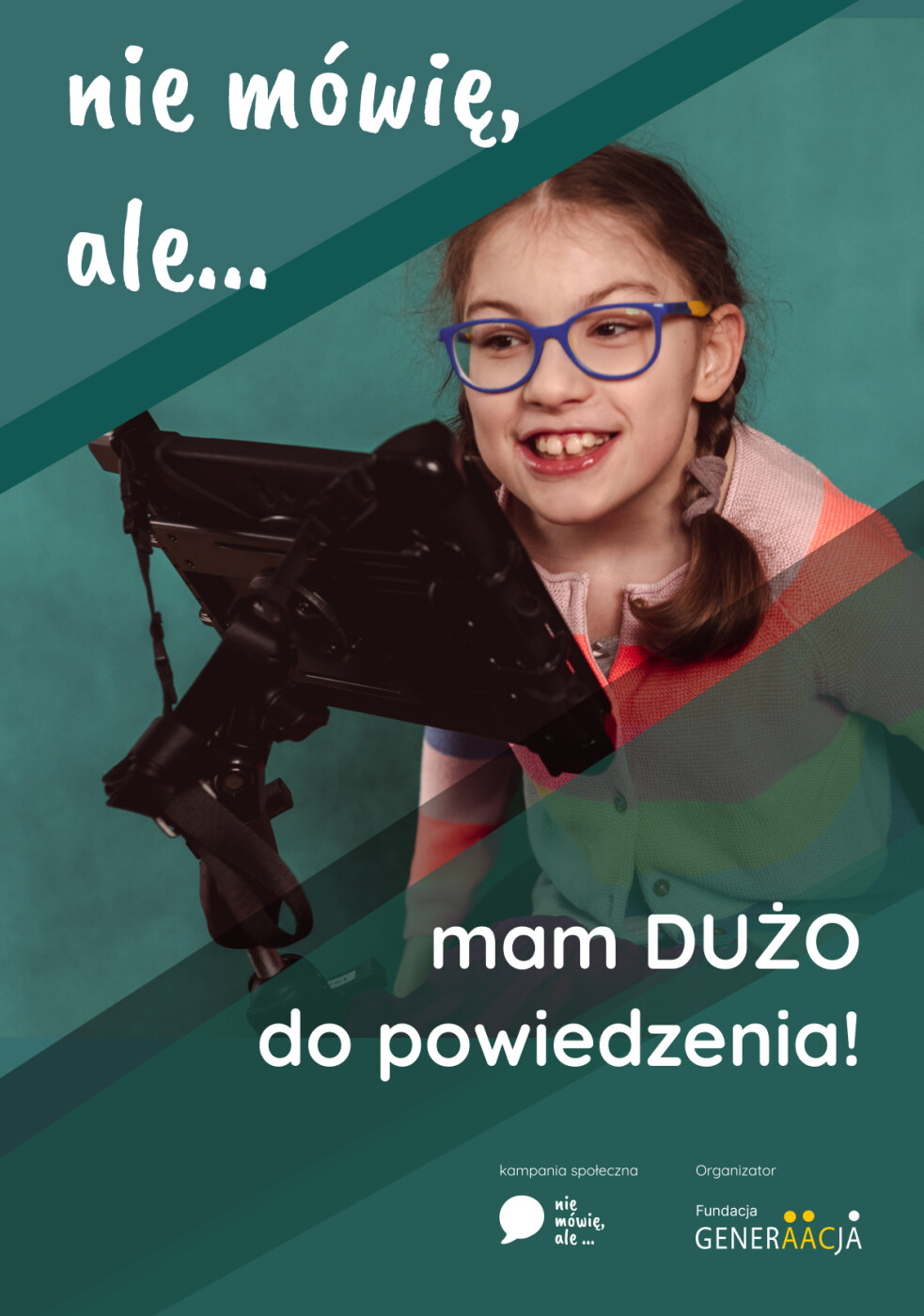 Plakat kampanii społecznej.