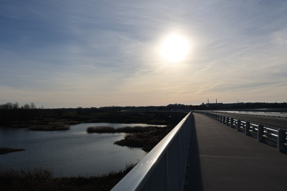 Nowy most na&nbsp;Sanie