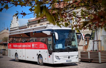 Krwiobus na&nbsp;jarosławskim rynku