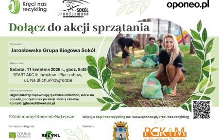 Ekologiczna akcja Kręci nas recykling - grafika