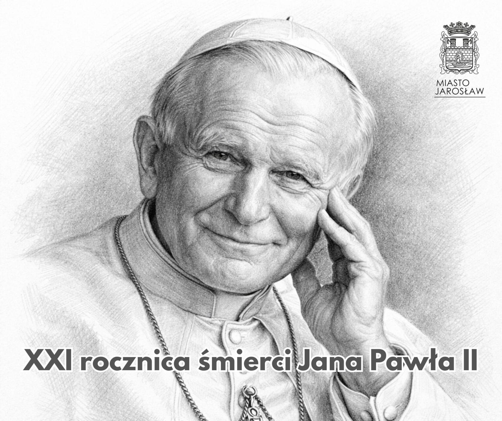 XXI rocznica śmierci św. Jana Pawła II - grafika