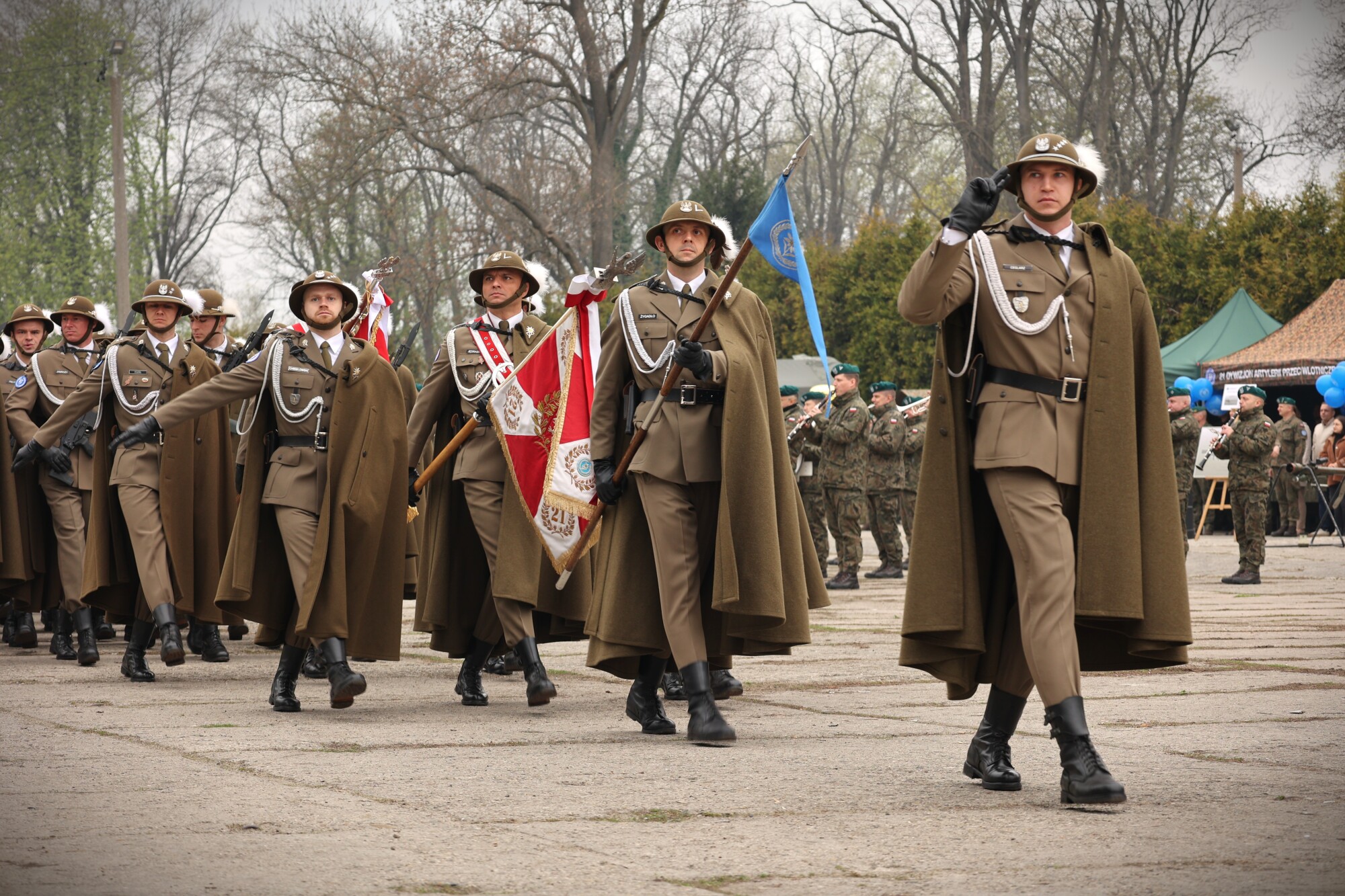 Święto 21 Dywizjonu Artylerii Przeciwlotniczej im. gen. dyw. Józefa Ludwika Zająca w&nbsp;Jarosławiu - defilada