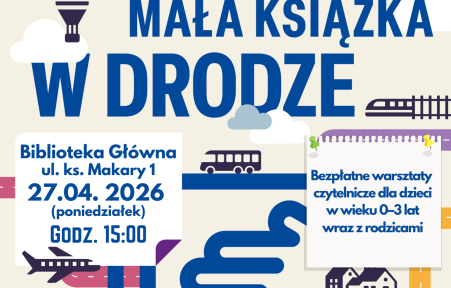 Mała Książka w&nbsp;Drodze - warsztaty 27 kwietnia br. - grafika