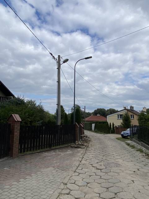 Nowe oświetlenie na ulicy Jarowej.