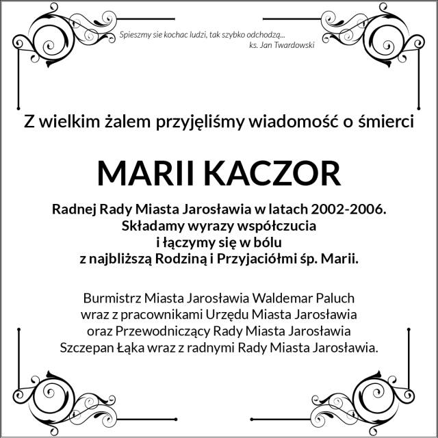 Maria Kaczor 