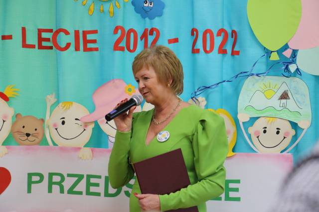 dyrektor Elżbieta Gaweł opowiada o początkach przedszkola