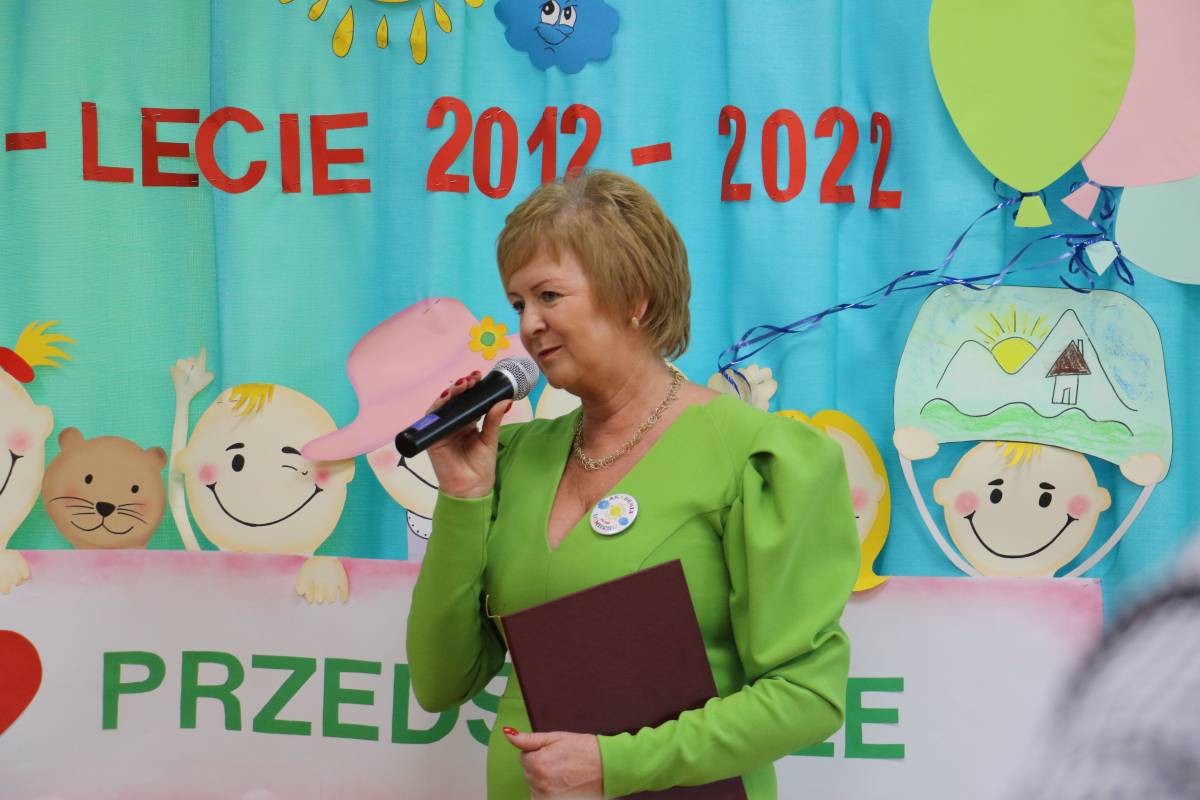 dyrektor Elżbieta Gaweł opowiada o początkach przedszkola Autor: Urząd Miasta Jarosławia