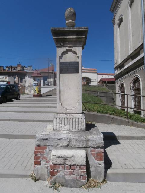 Pomnik Ferdynanda Wenzla przed wykonaniu prac konserwatorskich