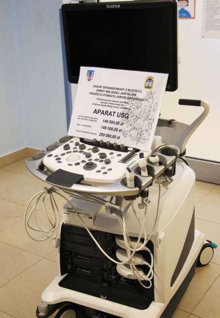 Nowoczesny ultrasonograf dla pacjentów oddziału wewnętrznego jarosławskiego szpitala