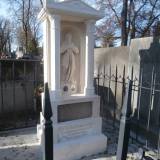 Pomnik nagrobny Alfreda Antoniego Fontany po wykonaniu prac remontowo-konserwatorskich