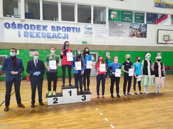 Złoty medal Agaty Osuch w konkurencji młodzieżowców.