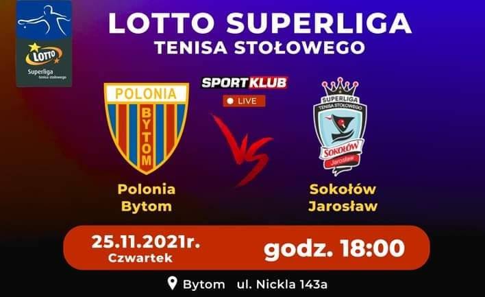 LOTTO Superliga - POLONIA Bytom - SOKOŁÓW S.A. Jarosław