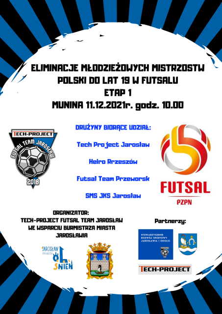 Eliminacje Młodzieżowych Mistrzostw Polski do lat 19 w Futsalu