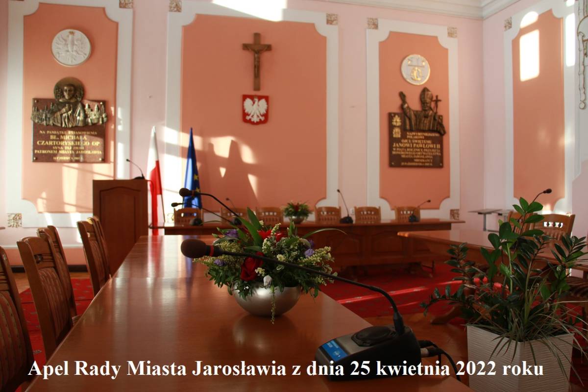 Sala narad jarosławskiego ratusza